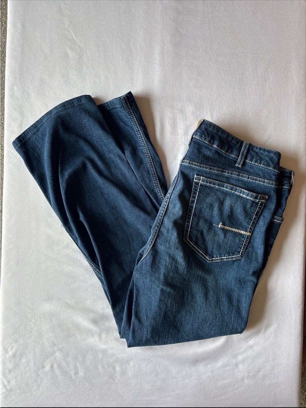Ariat Perfect Rise Women's Dark Blue Straight Leg Jeans